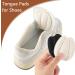 Tongue Pads for Shoes - Non-Slip Cushion Inserts & Heel Pad Replacement | 2 Pairs Beige & Black - Comfort for Men & Women - Buy Online on GoSupps.com