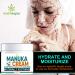 Premium Manuka Honey Cream for Face & Body - Soothing Eczema Lotion with Aloe Vera & Lavender Non-Greasy for All Skin Types - 4 OZ - Buy Online on GoSupps.com