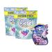 White giant Universal Trio-Caps A-Th.Lotus & almond oil (1x 120 WL) full detergent with intensive fragrance experience & toilet fresh spa moments harmony (1x 50g) long -lasting fragrance experience