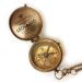 Personalized compass brass vintage optics with desired engraving Your name and text different designs great gift idea leather bag wooden box compass with leather bag