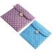 Cabilock Sky Blue Polka Dot Storage Pocket Organizer for Women | Stylish Sanitary Bag for Menstruation & Everyday Essentials - Buy Online on GoSupps.com