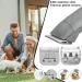 BestBomg Scherklingen for Pets - Rem removable Stainless Steel Ceramic Blades for Easter Animal Clipper & Andis Dog Clippers (6.3mm 5FC) - International Shipping - Buy Online on GoSupps.com
