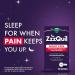 ZzzQuil Night Pain GelTabs - Nighttime Pain Relief & Sleep Aid Tablets - 60 Count Pack - Max Strength Pain Reliever with Diphenhydramine HCl and Acetaminophen - Buy Online on GoSupps.com