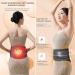 Kehtu Waist Massage Device | Vibration Massage Belt with 5-Stage Heat & 3 Adjustable Modes for Muscle Relief - Buy Online on GoSupps.com