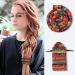 Spiral Hair Ties Ponytail Holder Bendable Hair Ties For Long Braids Elastic Hair Ties Curly Hair Accessories Dreadlock Accessories For Men And Women (Red) style1