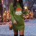 Women's Christmas Hoodie Sweater Dress - Cartoon Long Sleeve Sweatshirt Costume | Perfect Holiday Fashion - Buy Online on GoSupps.com