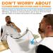 The Neat Guy 5-Piece Beard Catcher Kit - White | Mess-Free Shaving Set with Beard Apron, Comb, Scissor, and Bag | Perfect Fathers Day Gift - Buy Online on GoSupps.com