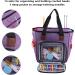 KOKNIT Yarn Storage Container - Portable Craft Tote Bag for Yarn, Projects, and Tools - Purple - Buy Online on GoSupps.com