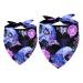 Dog Scarf Triangular Scarf for Small Medium and Large Dogs and Cats Triangular Scarf Triangular Scarf 2 Pieces Multi-Colored 7