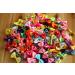 Masue Pets 50pcs Dog Hair Bows with Rhinestone Pearls - Cute Dog Topknot Bowknots - Buy Online on GoSupps.com