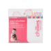 Nookums Cooling Teether - Promotes Healthy Oral Development | Compatible with Nookums Paci-Plushies | 100% Silicone, Sterilized Water | Fridge Safe | 6 Textures (Pink) - Buy Online on GoSupps.com