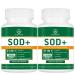 700MG Sod Superoxide Dismutase Supplement - High Potency Antioxidant Supplement for Cellular Health - 120 Capsules