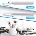 Dermaplane Razor with 4 Blades - Exfoliating Face Razors for Women | Remove Peach Fuzz & Dead Skin Durable Eyebrow Razors - Silver - Buy Online on GoSupps.com