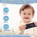 Goqelk Bei ring Baby - Silicone Teething Rings with Anti-Lost Rope | 2-Pack Black & White | Safe Dental Aid for Teething Babies - Buy Online on GoSupps.com