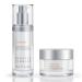 Kerstin Florian Correcting Hyaluronic Serum | Correcting Rescue Creme Set | Moisturizing Anti Aging Serum for Hydration | Healing Moisturizer with Shea Butter and Vitamin E Duo