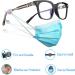 Adjustable Eyeglasses Mask Ear Savers - 6 Pieces Snaps Hook Extender Clips for Comfort | Red Yellow & Purple Heart Design - Buy Online on GoSupps.com