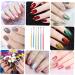 Healeved 1 Set Nail Pen Diy Nail Painting Tool Nails Supplies Gel Nail Beauty Pens Brushes Nail Painting Brushes Cosmetology Supplies Nail Art Brush Lotus Wood Manicure 16X0.8X0.8CM Assorted Color 1 - Buy Online on GoSupps.com