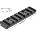 Buy UTG Unisex Adult PRO M-LOK 8-Slot Picatinny Rail Section Black 8.67 cm | International Shipping Available - Buy Online on GoSupps.com