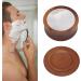 Wooden Shaving Bowl with Lid 4.5 Inch Diameter Shave Cream Cup Cleaning Mug for Wet Shaving - Buy Online on GoSupps.com