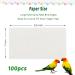 ZIQON 100 Pcs Big Size Bird Cage Liner Papers - Disposable & Absorbent Cushion Pad for Pet Bird Parrot - Buy Online on GoSupps.com