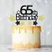 Sotpot Glitter 65th Birthday Cake Decorations 65th Cake Topper Star Cupcake Toppers for Birthday Party Decorations - 9 PCS - Buy Online on GoSupps.com