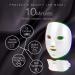 Project E Beauty LED Light Therapy Mask - Wireless Photon Skin Rejuvenation | 7 Color Treatment for Anti-Aging, Acne, and Wrinkles | Face & Neck Skincare Mask - Buy Online on GoSupps.com