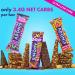 Adonis Mixed Box With 3 Flavours | High Protein Keto Bars (15 Bars) | Vegan/Keto-Friendly | Natural Keto Snacks | Sugar Free Palm Oil Free | Low Sugar & Low Carb | Ideal for a Keto Diet - Buy Online on GoSupps.com