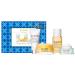Elemis Limited Edition Everyday Heroes Christmas Collection Luxury Beauty Skincare Gift Set Full Size Hydrating Pro-Collagen Cleansing Balm Special Size Marine Cream Travel Size Face Wash & Toner Pro-Collagen Everyday Heroes Collection