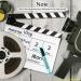Hilitchi Acrylic Film Clapper Board 25x30cm - Professional Movie Slate for Action Scene Cuts - Buy Online on GoSupps.com