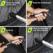 Optio Cycle Mini Bike Pump - 120 PSI Portable Bicycle Pump for Road and MTB | Presta & Schrader Compatible, Aluminum Frame Pump with Mount Kit - Buy Online on GoSupps.com