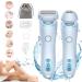 Duskofficial Razor The Glide Pro 3.0 Dusk Official Electric Razor Dusk Official Shaver Wet and Dry for Leg Arm Underarm Pubic Area (Blue)