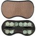 Natural Jade Stone Germanium Eye Mask Therapy for Restful Sleep and Health Care - Buy Online on GoSupps.com