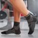 TechWare Pro Plantar Fasciitis Socks - Ankle Compression Support for Achilles Tendonitis Large Black/Gray - Buy Online on GoSupps.com
