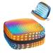 Women's bonds Storage bags Stillpad Halter Colorful Abstract Circle Points Pattern Portable Period Kit Bag Feminine Product Bay For Women Girls Color2