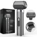 Electric Foil Razor Shavers 4 Blade Shaver for Men Travel Lock Function and Popup Beard Trimmer with Rechargeable 2 Adjustable Speeds Men's Beard Shaver by Pritech