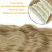Hair Clip-In Extensions - Long Double Weft Synthetic Blonde Braid 50cm | Cheap Full Head 4-Pcs Wig with Highlights for Women - Buy Online on GoSupps.com