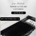 BLAC-K-WHITE Eyelash Extensions | 0.05 & 0.07 Thickness | C/D Curl | Classic & Volume | 8MM-20MM Lengths | Matte Black | Self-Fanning | Professional Supplies for Salons - Buy Online on GoSupps.com