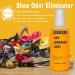 Natural Shoe Deodorizer Spray | Shoe Odor Eliminator with Peppermint and Lavender | Extra Strength 4OZ-118ml - Buy Online on GoSupps.com