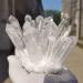 Gift for Family 1pcs Natural Raw Quartz White Clear Crystal Cluster Stones Crystal Point Specimen Home Decoration Raw Crystals Lucky Stone ningxiao - Buy Online on GoSupps.com