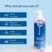 5% Niacinamide Brightening Body Wash | Hydrating & Deep Cleansing | Aloe Vera & Vitamins B3 & E | Glowing Skin for All Types | 250ml - Buy Internationally - Buy Online on GoSupps.com