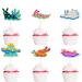 Sea Life Themed Cupcake Toppers Set of 18-PC - Great Nudibranch Themed Birthday Party Mollusk Party and Baby Shower Party Decorations for Boys or Girls - SugarGera Sea hare