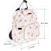 Multifunctional Diaper Bag Backpack with USB Port and Stroller Straps Beige - Buy Online on GoSupps.com