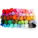 250g Wool Roving Felting Yarn for Needle Felting Craft - 50 Colors - Buy Online on GoSupps.com