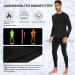 Buy Simiya Men's Extra Warm Thermal Long Underpants | Thermo Leggings for Winter | Black - Buy Online on GoSupps.com