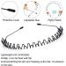 Men's Black Metal Headband Set - Non-slip Sports Hair Bands for Outdoor and Daily Wear (2pcs) - Buy Online on GoSupps.com