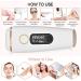 IPL Intense Pulsed Light Hair Remover - Permanent Whole Body Laser Hair Removal | Rejuvenate Your Skin - Buy Online on GoSupps.com
