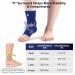 NEENCA Ankle Brace for Sprained Ankle | Compression Sleeve & Stabilizer for Pain Relief | Removable Strap for Plantar Fasciitis & Achilles Tendonitis | Suitable for Men & Women - Size Large Right - Buy Online on GoSupps.com