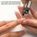 Feryes Nail Clipper Set 2 Stainless Steel Nail Clippers for Toenails & Fingernails Curved & Beveled Blades 3.14 Inch Taupe - Buy Online on GoSupps.com