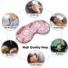 Eggs and Bacon Sleep Mask - Adjustable Strap Eye Cover for Men and Women - Block Light for Better Sleep - Perfect for Travel and Naps - Buy Online on GoSupps.com