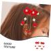 FRCOLOR 1 Pair Tassel Antique Style Hair Clip Bow Hair Clips Chinese Tassel Hair Clip Ancient Style Hair Pin Girls Barrettes for Hair Girl Hair Walk Japanese-style Girl Child Red Fabric - Buy Online on GoSupps.com
